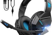 Xbox Headset PS4 254g Lightweight - Mpow EG10 Gaming Headset with Clear &amp; Positional Audio, Wired Gaming Headphones with Noise Cancellation Mic- Compatible with PS4/Xbox one/PC