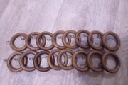 Wooden Curtain Pole Rings