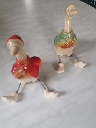 Ceramic Duck Figurines