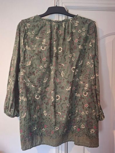 green cotton shirt