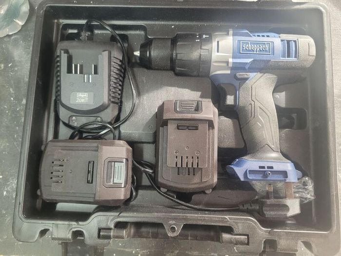 New Cordless Drill With Charger and 2 Batteries.