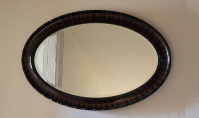Art deco bevelled mirror