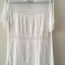 AMAZING WOMAN Soft Sheer Panel T-shirt Top New Image 2