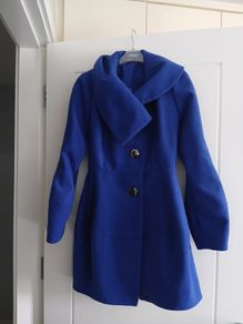 Fabulous cobalt blue coat