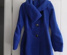 Fabulous cobalt blue coat