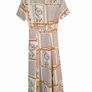 Mango Scarf-Print Day Dress Image 2