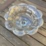 Clear Glass Pedestal Fruit Bowl Image 7