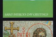 1984 Ireland An Post St Patrick Day Cards with pre-paid stamp (St. Patrick Design).