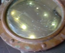 Authentic vintage  Porthole Mirror