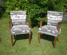 Original French Art Deco Chairs