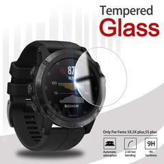 9H Premium Tempered Glass For Garmin fenix 5X Smart watch Scratch resistant Screen Protector Film Accessories