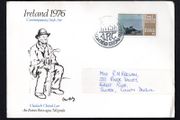 1976 Ireland Contemporary Irish Art Painting by Paul Henry Commemorative Stamp Department of Post and Telegraph Addressed First Day Cover (FDC)
