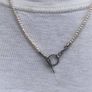 Suarti Branded Baroque Pearl Necklace on Sterling Silver Closures Image 4