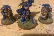 Warhammer 40k Marneus Calgar and Victrix Guard