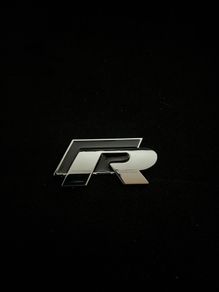 Volkswagen R boot badge Golf polo