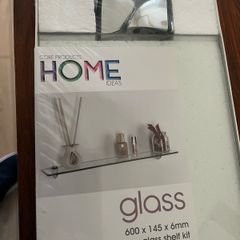 Glass shelf kit