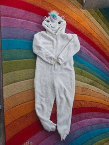 unicorn onesie 9-10y