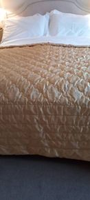 Antique Gold Coloured Bedspread