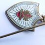 Vintage Irish Collectable Enamel Stick Pin Image 3