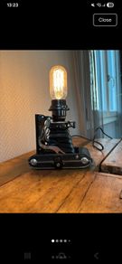 Vintage Camera lamp