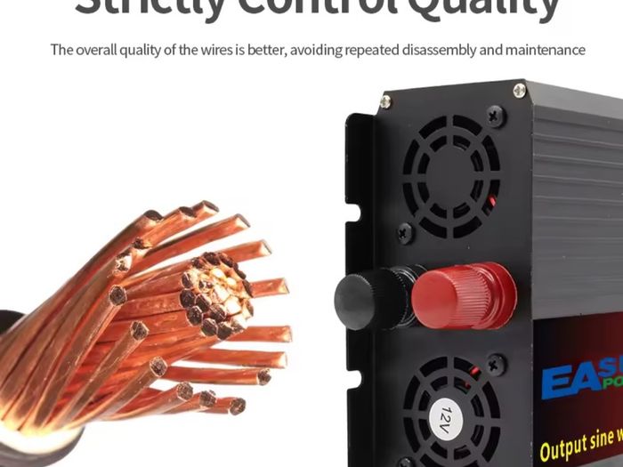 New inverter  Pure Sine Wave Inverter 12v  220V 5000w  Power Solar Inverter 12v DC to AC 220V Converter