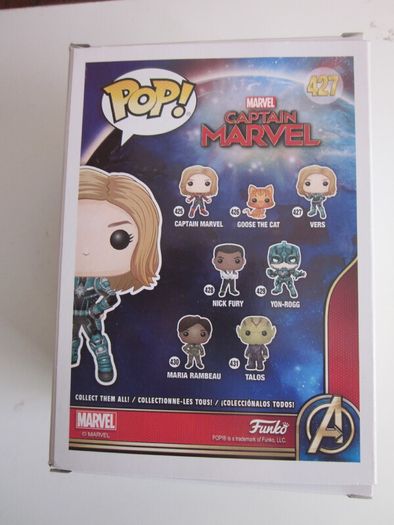 Funko POP!  Capt.Marvel 427# Vers