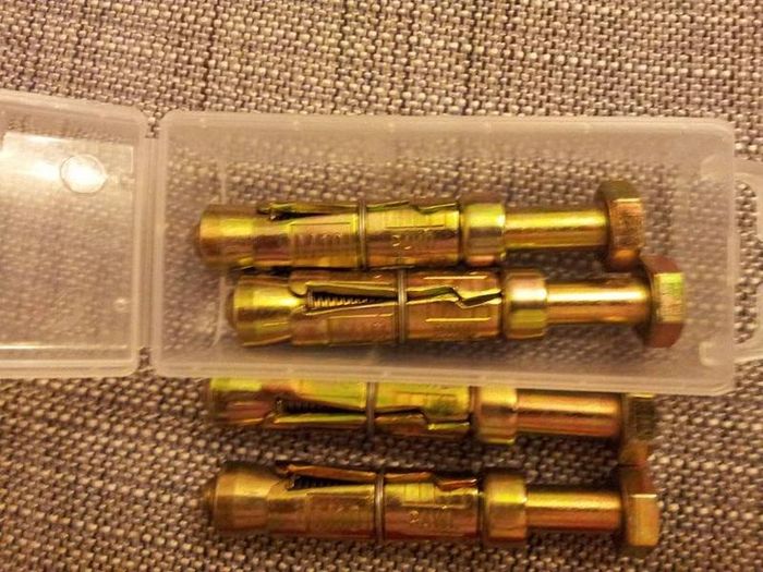 Rawlplug RawlBolts M10 Quantity 4