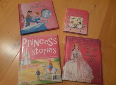 4 hardback Princess Books