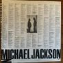 Michael Jackson BAD Original Irish  1987 release complete with inner lyrics sheet in vg+ condition Image 4
