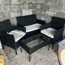 Rattan-style garden furniture set Image 2