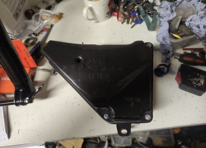 Yamaha ybr 125 airbox