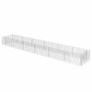 Gabion Raised Bed Galvanised Steel 540x90x50 cm Image 3