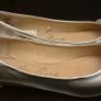 Next Silver Flat Pumps Image 2