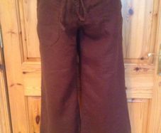 BNWT Size 8 Linen Capris