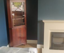 Vintage mahogany solid wood cabinet