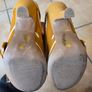 Ruby Shoo Mustard Yellow Vintage-Style Heels EU 36 UK 3 Image 4