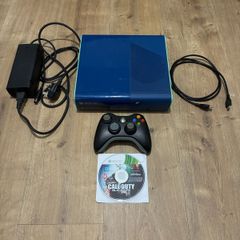 Rare Xbox 360 E Console 500Gb Call of Duty Special Edition Blue + 15 Games