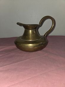 Vintage Weba Ware Brass Jug