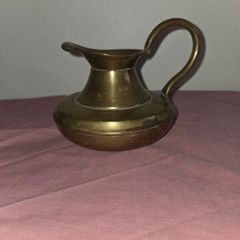 Vintage Weba Ware Brass Jug