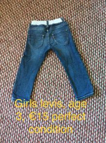 Girls Levi jeans
