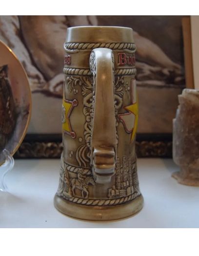 Collectible budweiser stein tankard rare