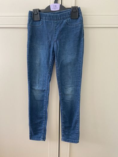Dark denim jeggings H&M 6-7 years