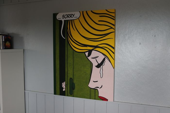 Sorry... (Acrylic Painting)