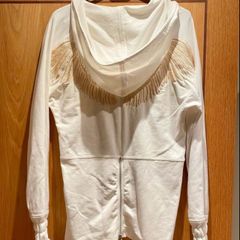 As New Firetrap White and gold hoodie