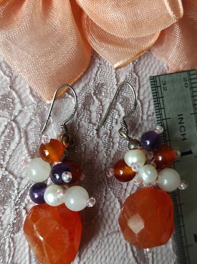 Sterling silver earrings
