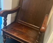 A pair of Wainscot oak chairs