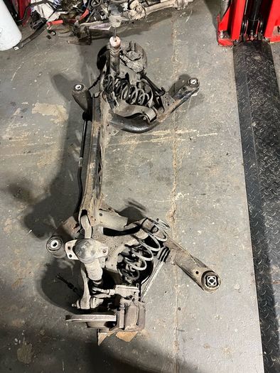 Audi A6 C7 2.0tdi 2015 Diesel Rear Axle Subframe Assembly  complete