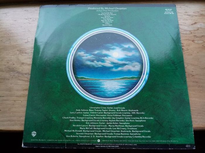Christopher Cross 12in Vinyl