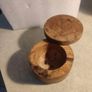 Berard Salt Box with Lid, Olivewood Image 2