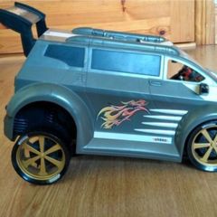 Large Grey Car